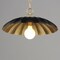 Maxim Lighting Primrose 1-Light Pendant, Black/Gold Leaf 18055BKGL - alternate 3